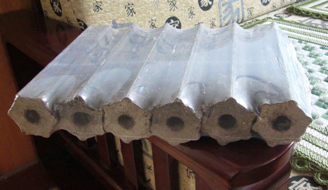 Packed Briquettes from Briquette Plant