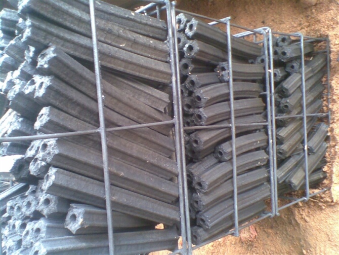 Biofuel briquette charcoal