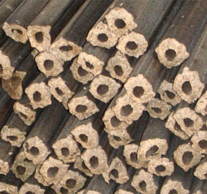 Rice Husk Briquettes