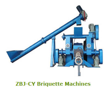 Sawdust briquette machine