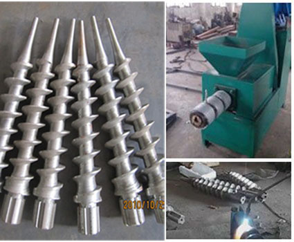 propeller of briquette machine