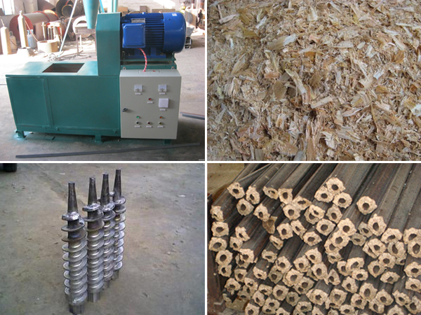 Briquette quality of briquette machine