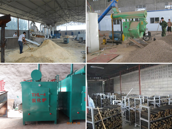 briquette machine production