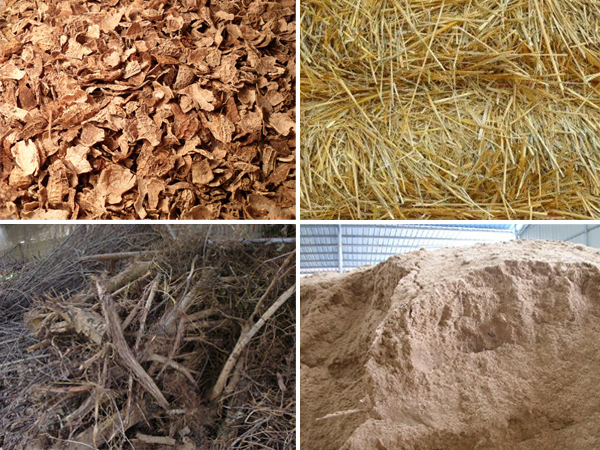 raw material for sawdust briquette machine