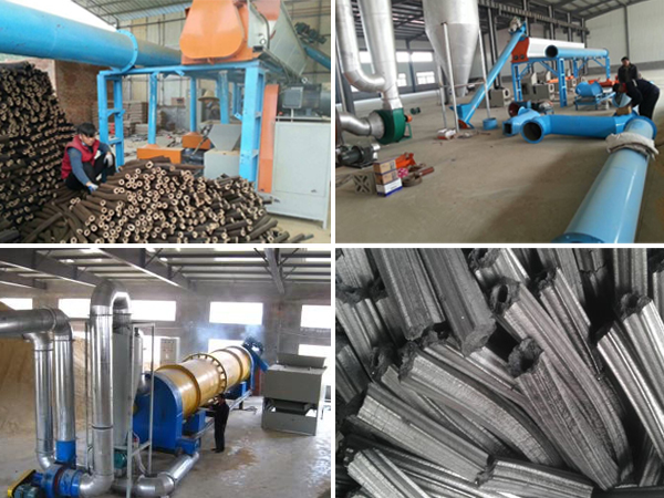 correct operation of briquette machine