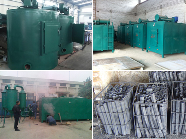 carbonization of carbonizing furnace