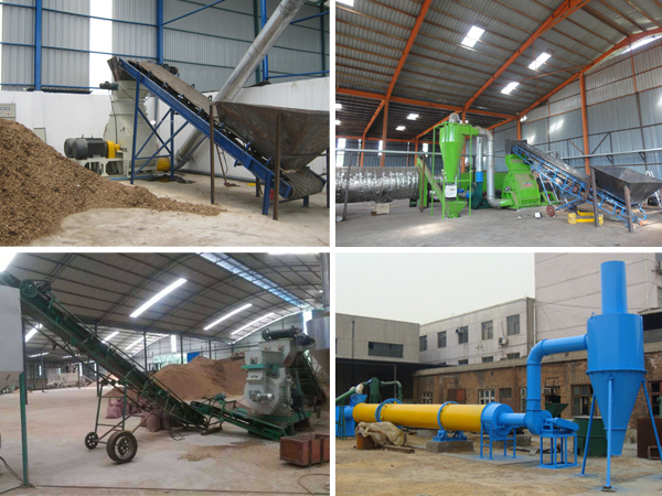 dust removing method in sawdust briquette machine production