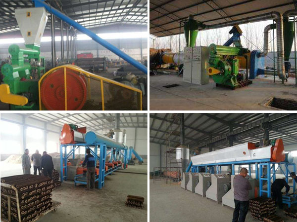 feeding of briquette machine