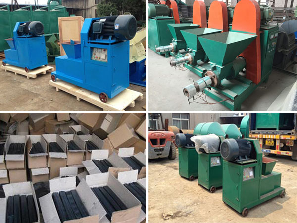 production control of briquette machine