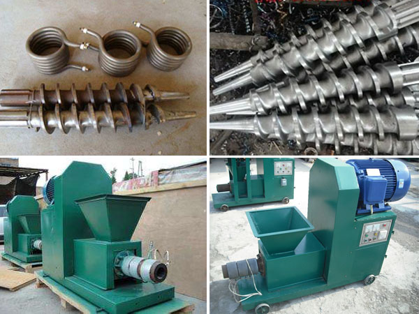 components of briquette machine