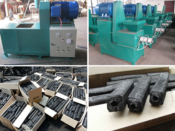 briquette machine and charcoal