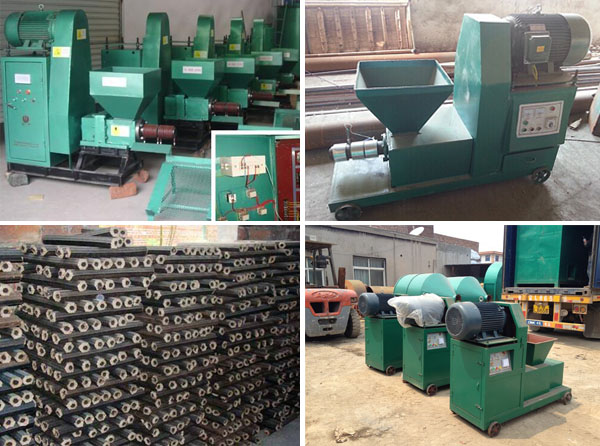 temperature standard of briquette machine