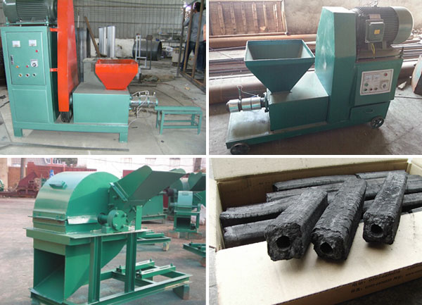 briquette machine and crusher