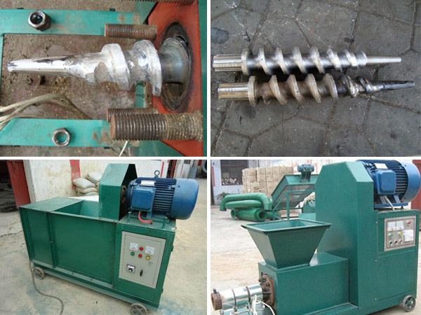 propeller in briquette machine