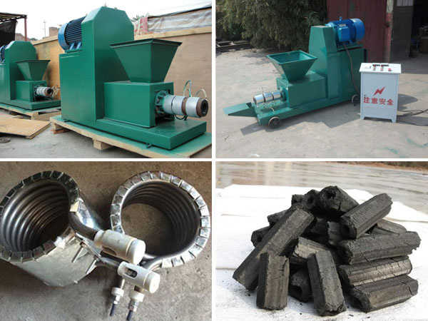 heating coil in briquette machine