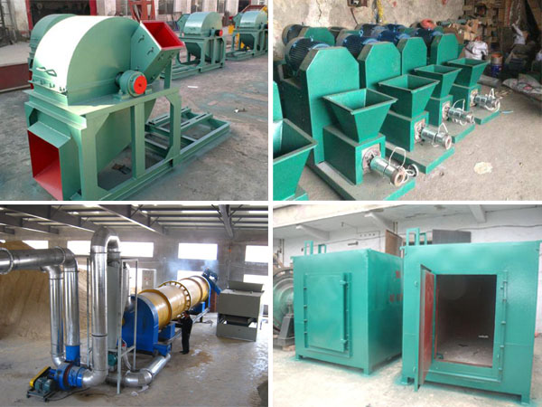 briquette machine configuration