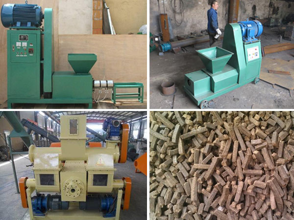 straw briquette machine