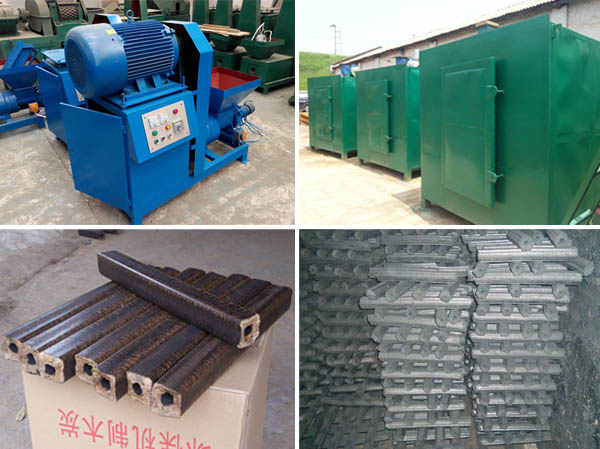 biomass briquette machine and charcoal