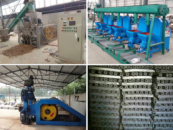 straw briquette machine