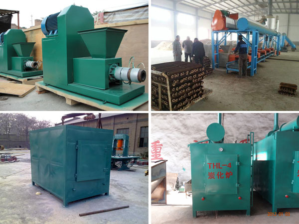 sawdust briquette machine