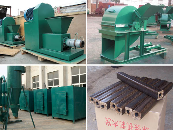 briquette machine for charcoal production