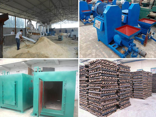 raw material for briquette machine