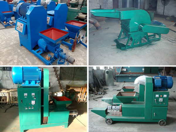 briquette machine and wood crusher