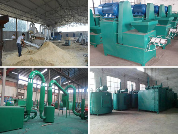 main equipment for making briquettes