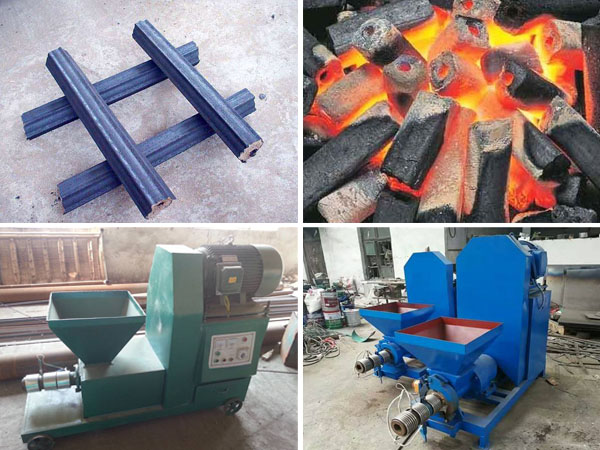 charcoal and briquette machine