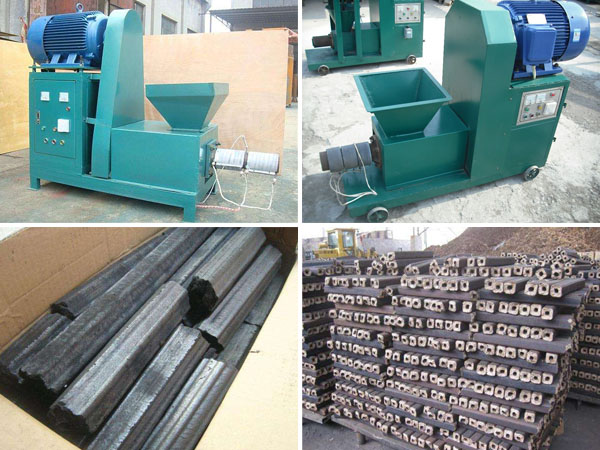 charcoal and briquette machine