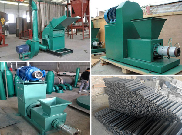 wood briquette machine