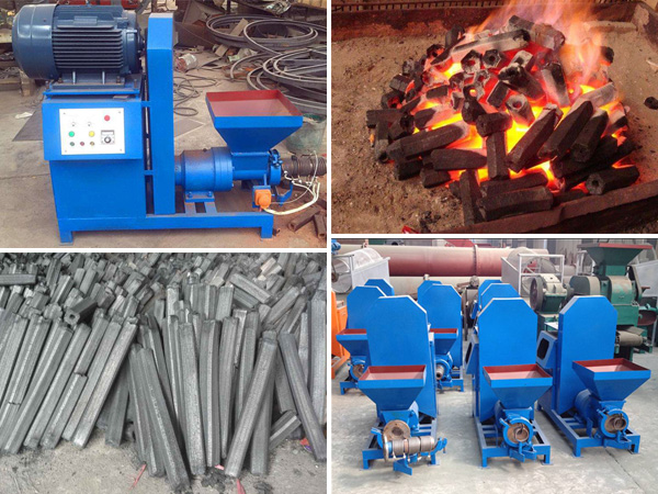 charcoal and briquette machine