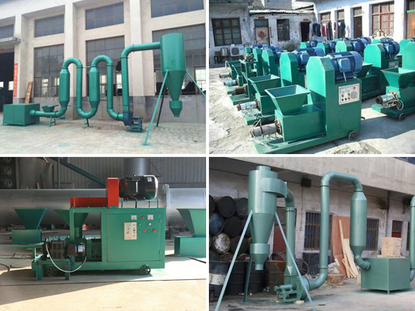 drying machine and sawdust briquette machine