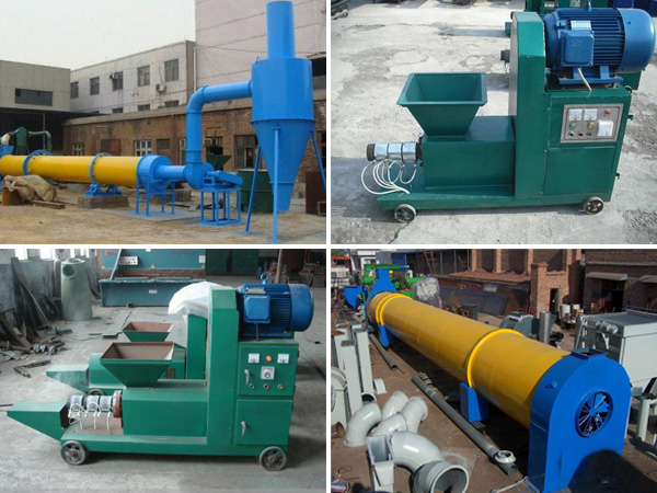 drum dryer and sawdust briquette machine