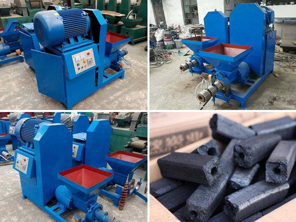 briquette machine and charcoal