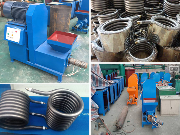 wood briquette machine