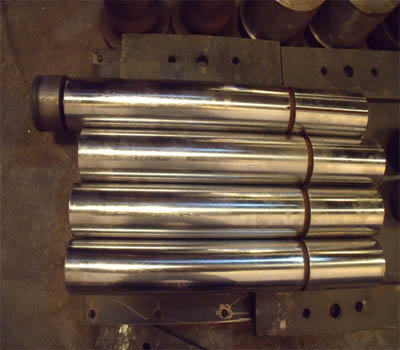 Stamping rod