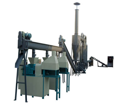 Technical improvements of briquette machine production line