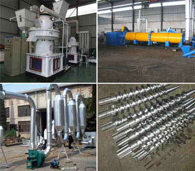 Different configuration of briquette machine production