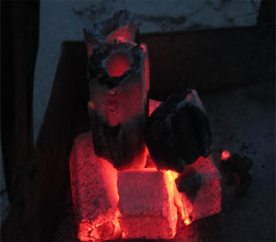Biomass charcoal