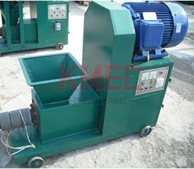 Biomass briquette machine