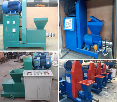 Parameter adjustment of briquette making machine