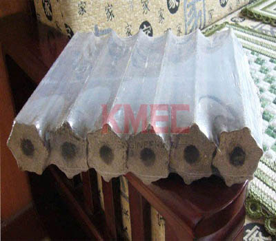 What determines the density of biomass briquettes?