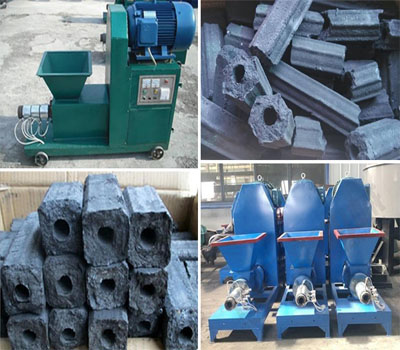 briquette machine and briquettes