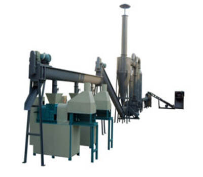 Does the production of biomass briquettes need to be equipped with cooling equipment?