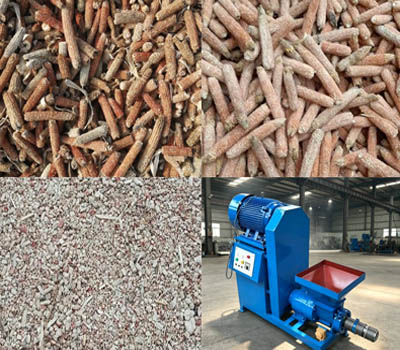 What equipment is needed for the production of corncob briquettes?